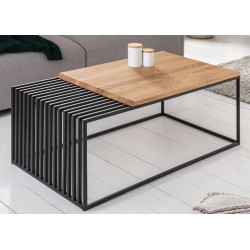 Diivanilaud ARCHITECTURE tamm / must, mööbel, elutoamööbel, kohvilaud