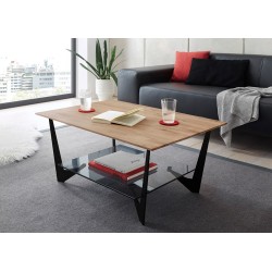 Diivanilaud LEON tamm / must, mööbel, elutoamööbel, diivanilauad