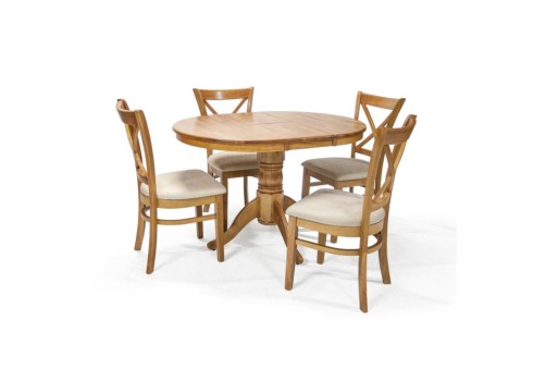 Söögilauakomplekt MIX & MATCH 4-tooliga