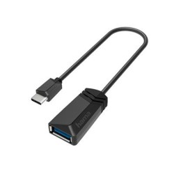 Adap. Hama USB-C pistik  USB 3.1 A pesa, 0,15m