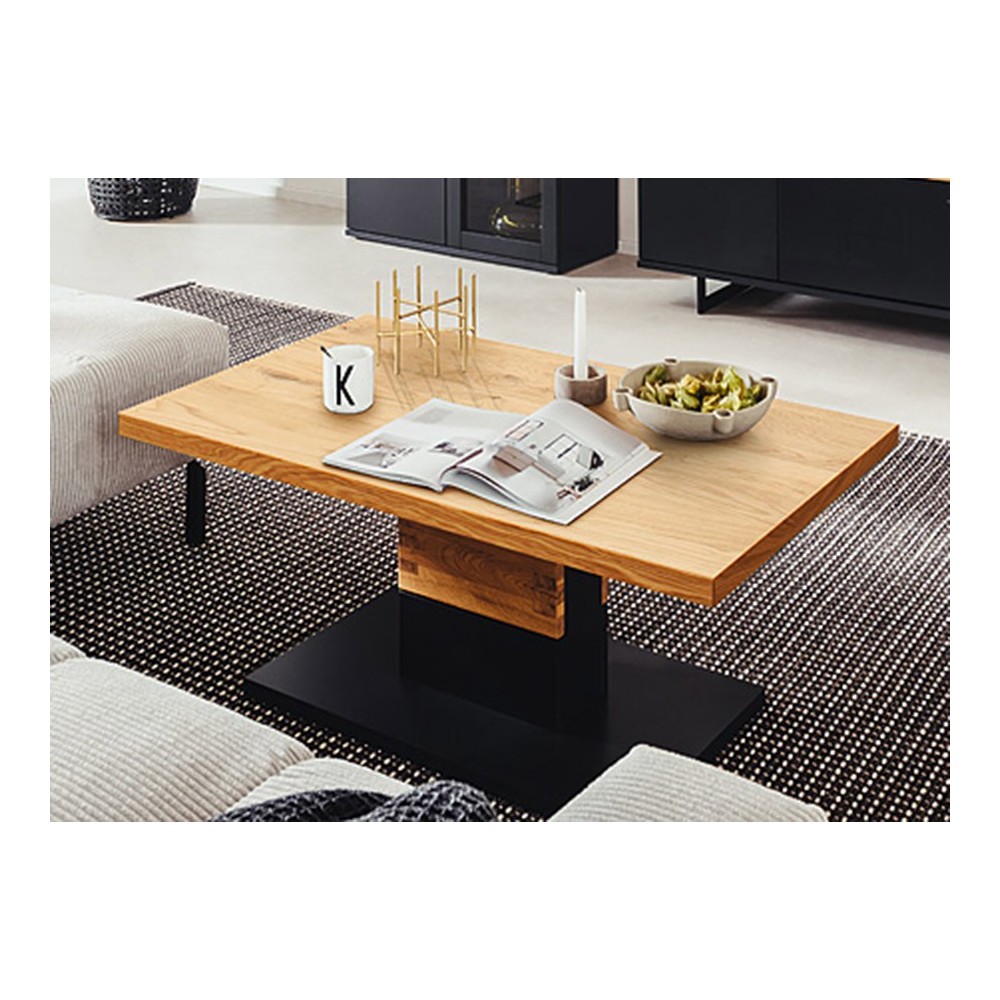 Diivanilaud CESENA must / tamm, mööbel, elutoamööbel, lauad, laud