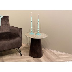 Diivanilaud VALENTINO beež / tumepruun, mööbel, elutoamööbel, lauad