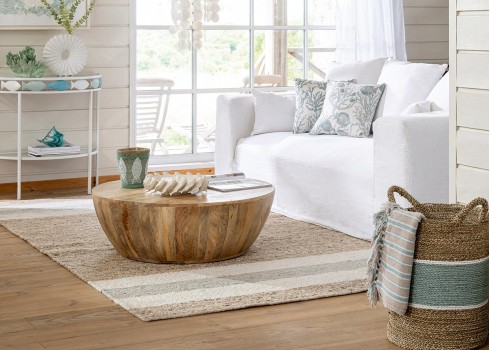 Diivanilaud CAMILLE naturaalne mööbel, elutoamööbel, abilaud, abilauad