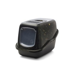 SAVIC KASSI LIIVAKAST NESTOR MARBLE MUST-KULDNE 56X39X38,5CM