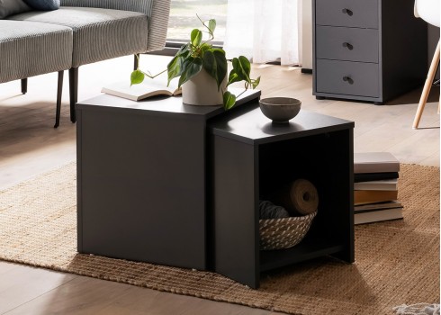 Diivanilaudade komplekt SMASH antratsiit, mööbel, elutoamööbel, laud