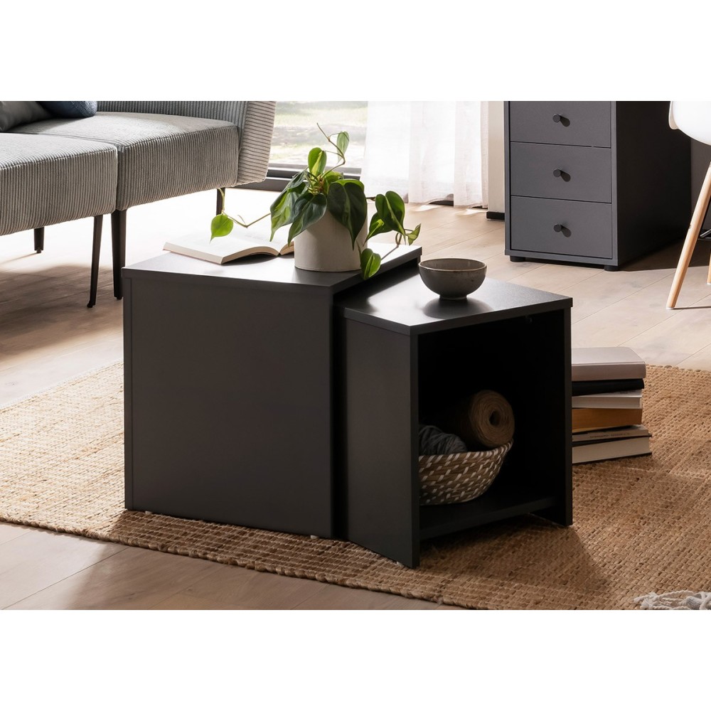 Diivanilaudade komplekt SMASH antratsiit, mööbel, elutoamööbel, laud