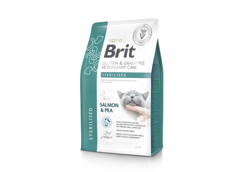 Brit Veterinary Diet Sterilised erisööt steriliseeritud kassidele 2kg