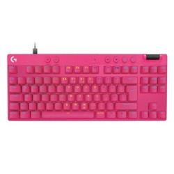 Klaviatuur Logitech Pro X TKL Rapid SWE, roosa