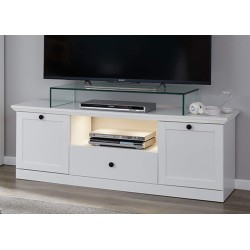 TV-alus BAXTER valge, tv-alused, telerialus, telerialused, mööbel