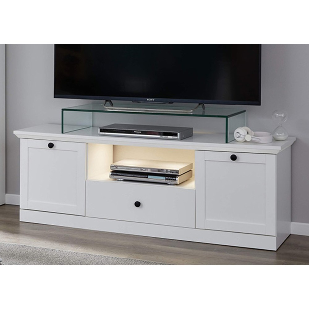 TV-alus BAXTER valge, tv-alused, telerialus, telerialused, mööbel