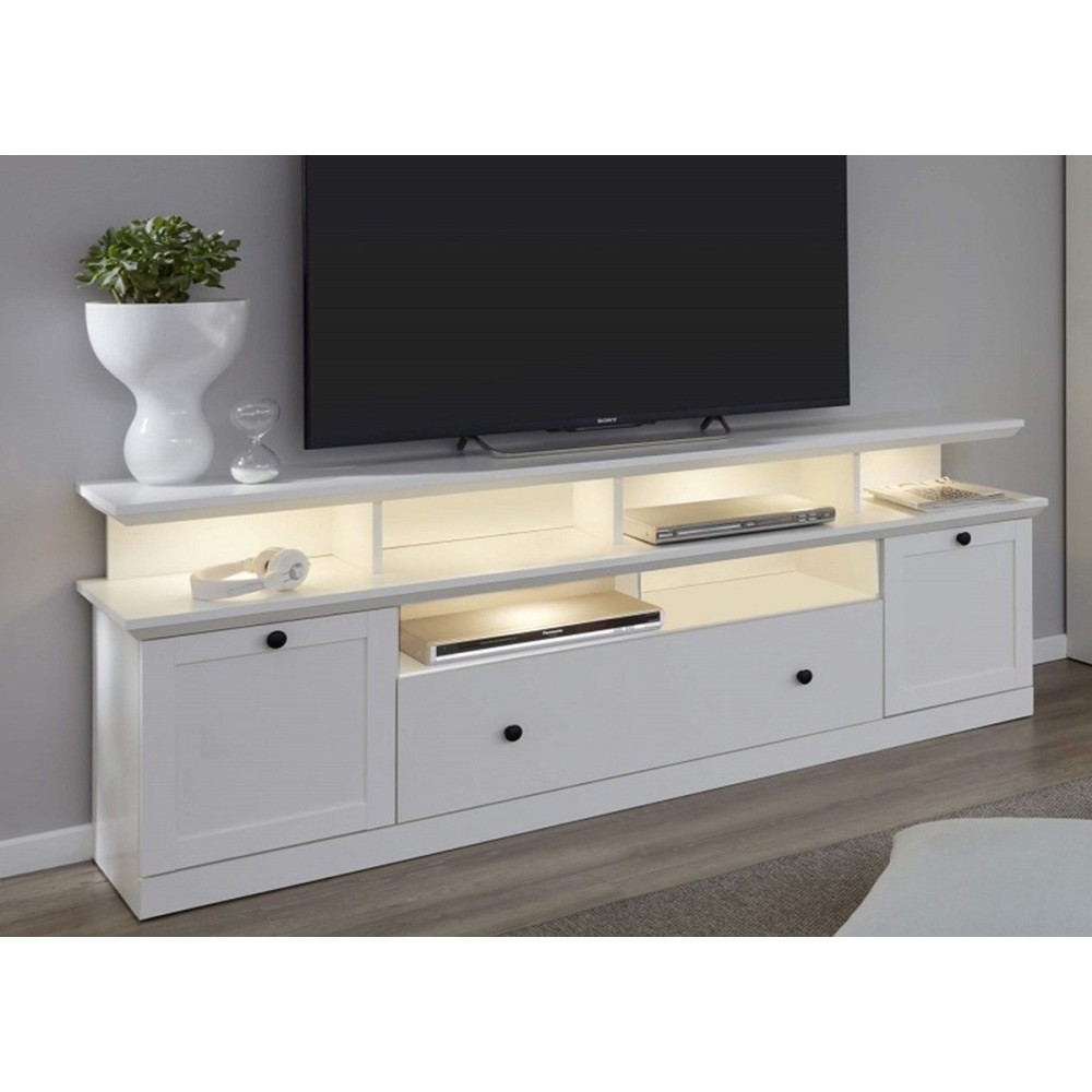 TV-alus BAXTER valge, tv-alused, telerialus, telerialused, mööbel