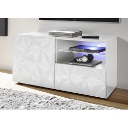 Tv-alus PRISMA valge läige, mööbel, elutoamööbel, tv-alused