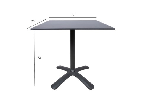 Laud BEIDA 70x70xH72cm, hall