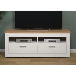 Tv-alus SHADE valge mänd / tamm, mööbel, elutoamööbel, tv-alused