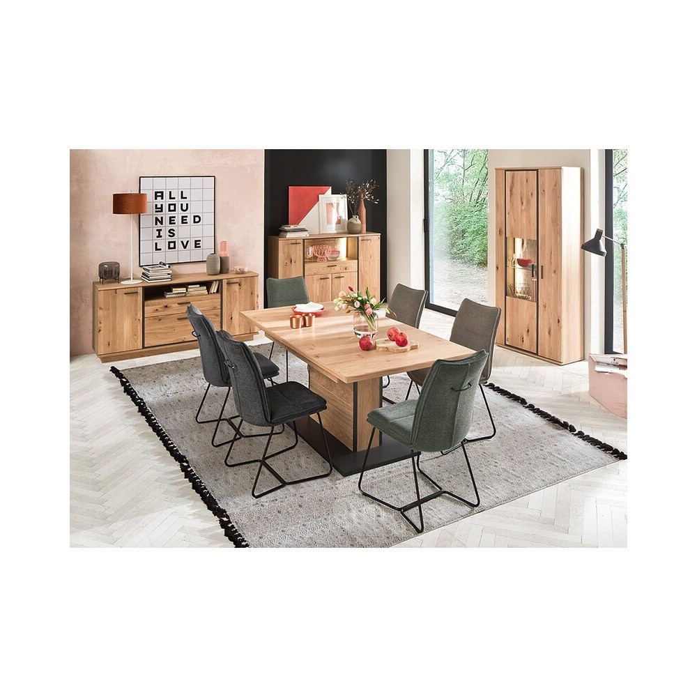 Söögilaud CAMPINAS tamm Bianco, köögimööbel, mööbel, mööbli müük