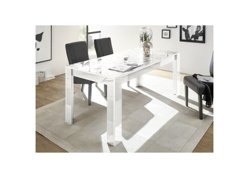 Söögilaud PRISMA valge läige, mööbel, mööbli müük, söögilauad