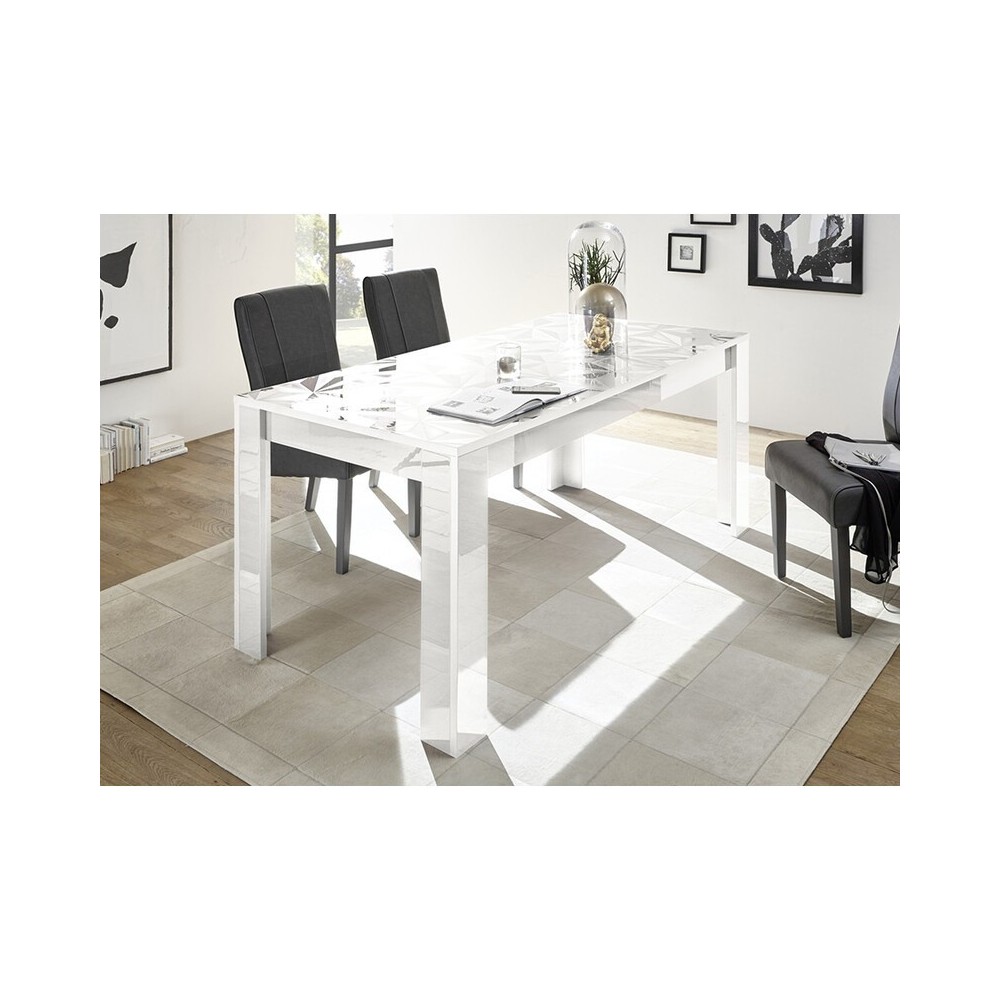 Söögilaud PRISMA valge läige, mööbel, mööbli müük, söögilauad