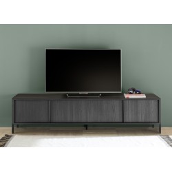 Tv-alus STEEL must, mööbel, elutoamööbel, kummutid