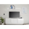 Tv-alus JUPITER valge kõrgläige, mööbel, elutoamööbel, kummutid