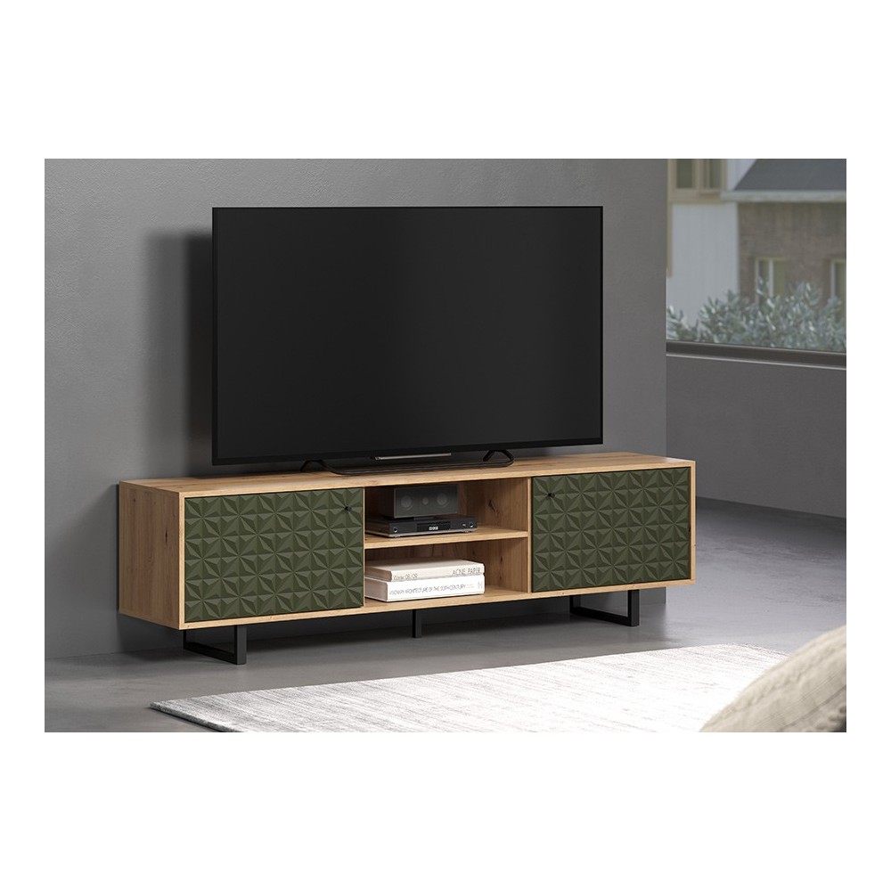 Tv-alus SENTRA tumeroheline / tamm, mööbel, elutoamööbel, tv-alused