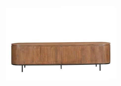 Tv-alus NOOR helepruun / must, mööbel, elutoamööbel, tv-alused, kapp