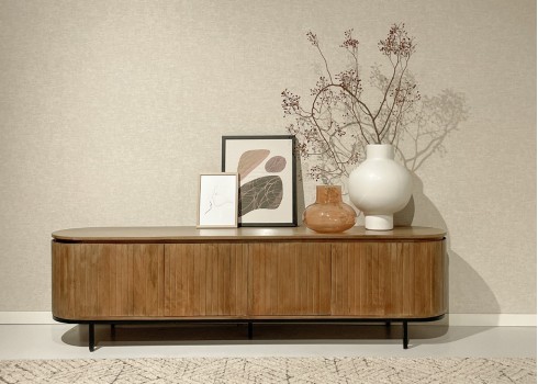 Tv-alus NOOR helepruun / must, mööbel, elutoamööbel, tv-alused, kapp