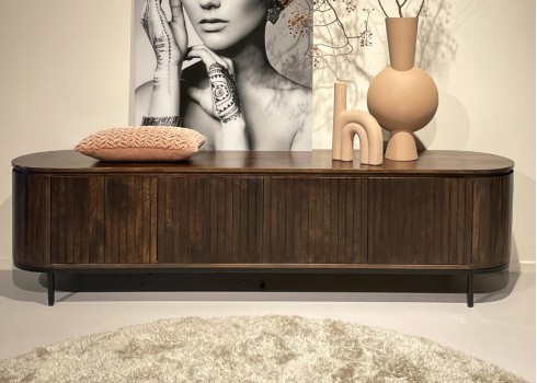 Tv-alus NOOR tumepruun, mööbel, elutoamööbel, tv-alused, kapp