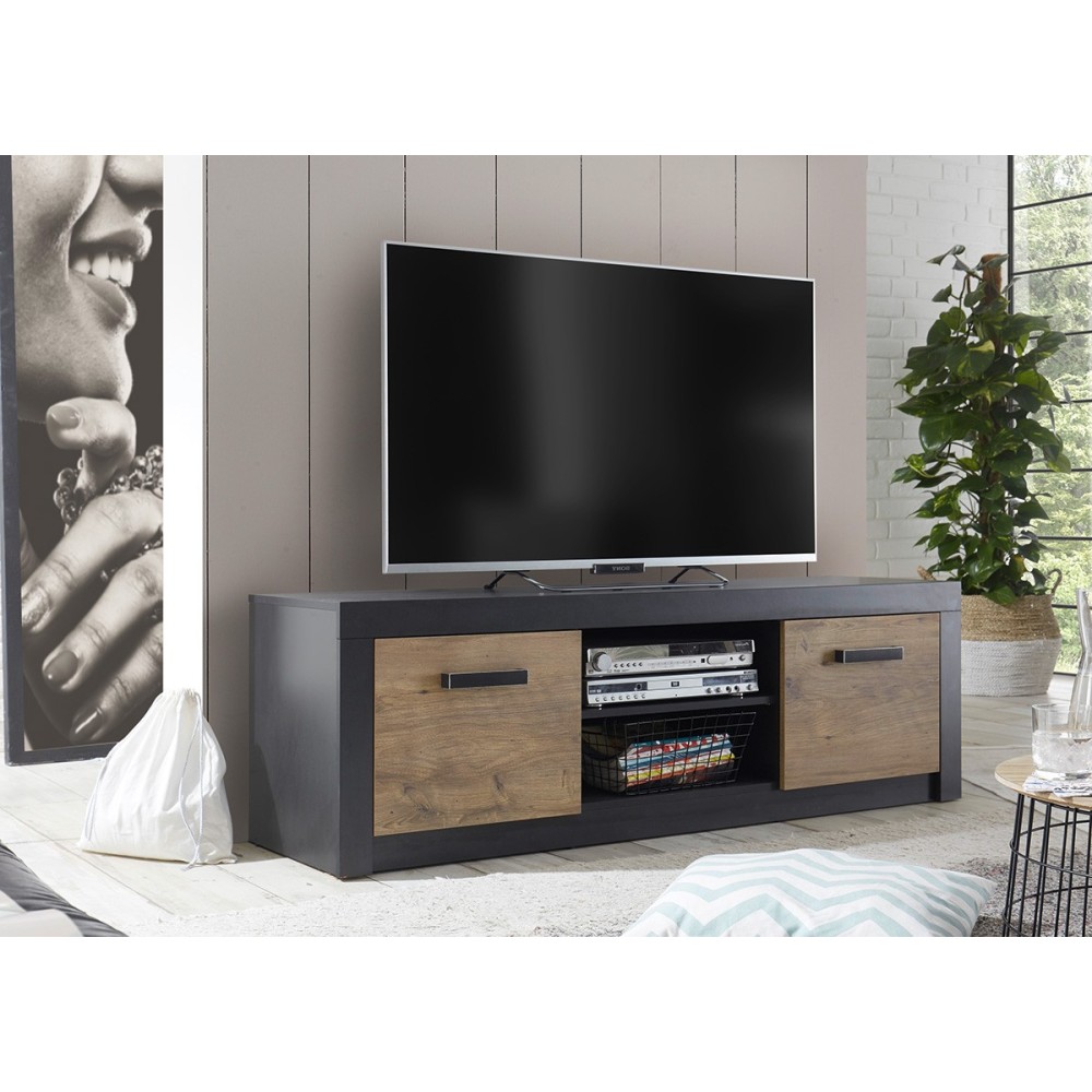 Tv-alus BRÜGGE kastan / pruun, mööbel, elutoamööbel, tv-alus