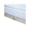Kontinentaalvoodi LEVI 160x200cm, madrats, tumebeež
