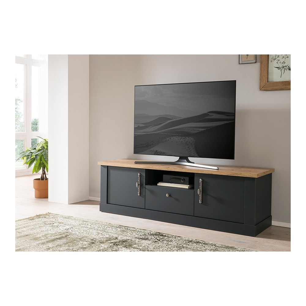 Tv-alus CATANIA tamm / antratsiit, mööbel, elutoamööbel, tv-alused