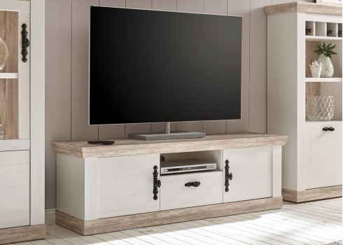 Tv-alus FLORENZ valge mänd / mänd, mööbel, elutoamööbel, tv-alused