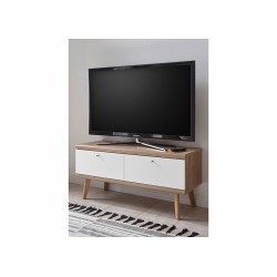 Tv-alus LENA valge / tamm, mööbel, elutoamööbel, tv-alused