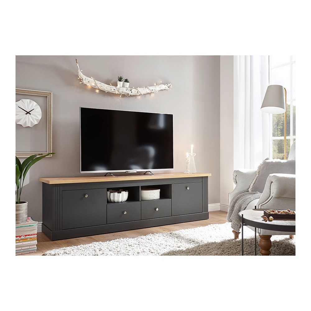 Tv-alus WESTMINSTER tumehall / tamm, mööbel, elutoamööbel, tv-alused