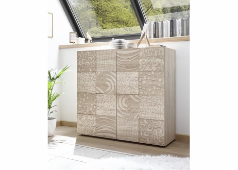 Kummut MIRO tamm Sonoma, mööbel, elutoamööbel, kummutid, kapp, kapid