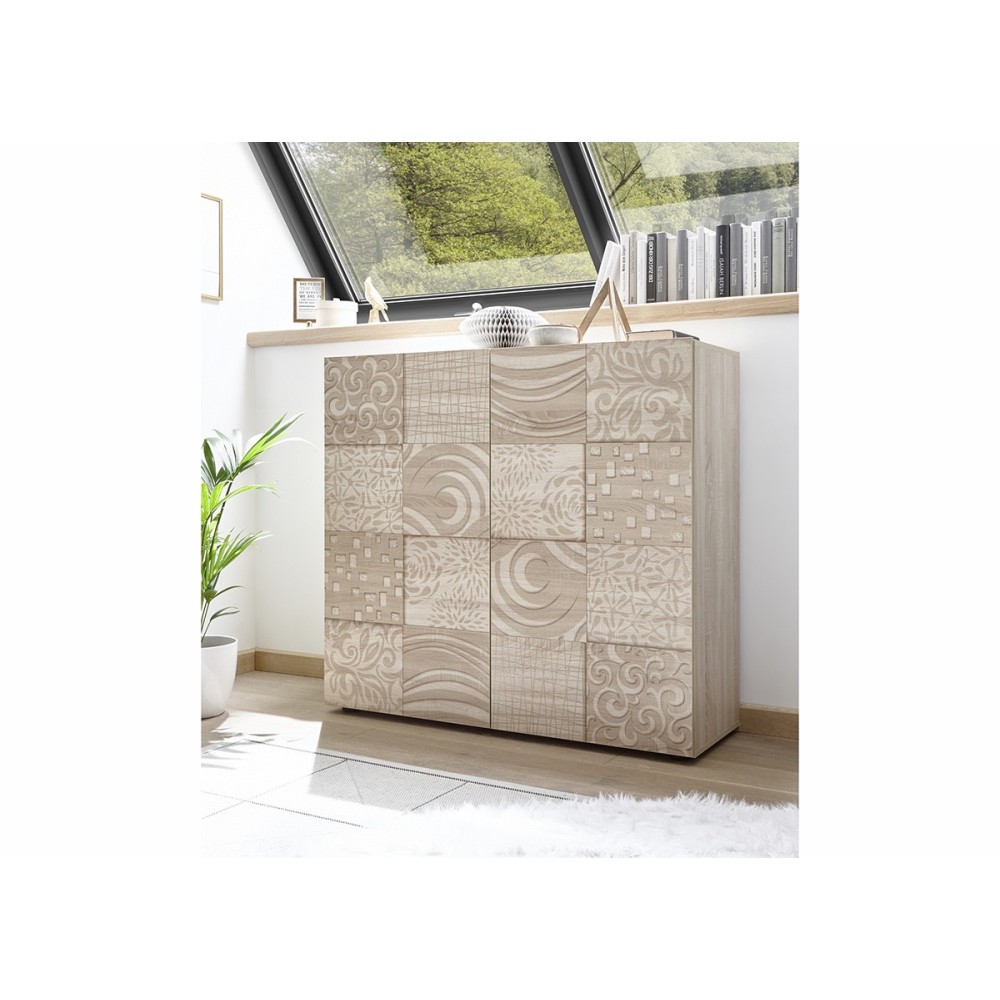 Kummut MIRO tamm Sonoma, mööbel, elutoamööbel, kummutid, kapp, kapid