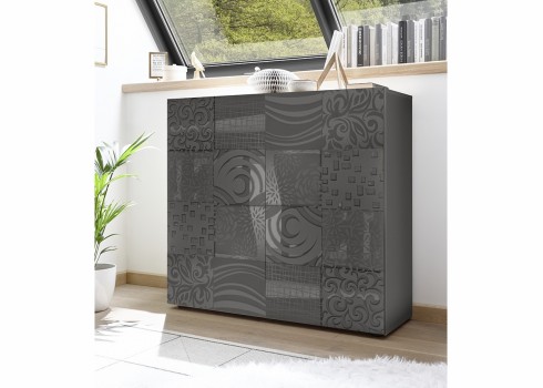 Kummut MIRO antratsiit läige, mööbel, elutoamööbel, kummutid