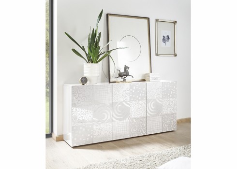 Kummut MIRO valge läige, mööbel, elutoamööbel, kummutid