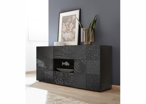 Kummut MIRO antratsiit läige, mööbel, elutoamööbel, kummutid