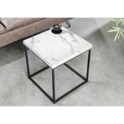 Abilaud ARCHITECTURE valge marmor / must, mööbel, elutoamööbel, lauad