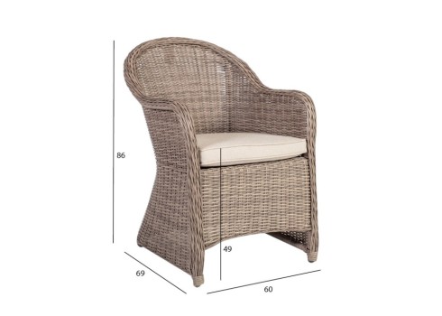 Tool TOSCANA beež - 2tk