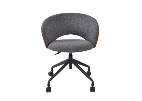 Töötool KARINA ratastega, hall-helepruun