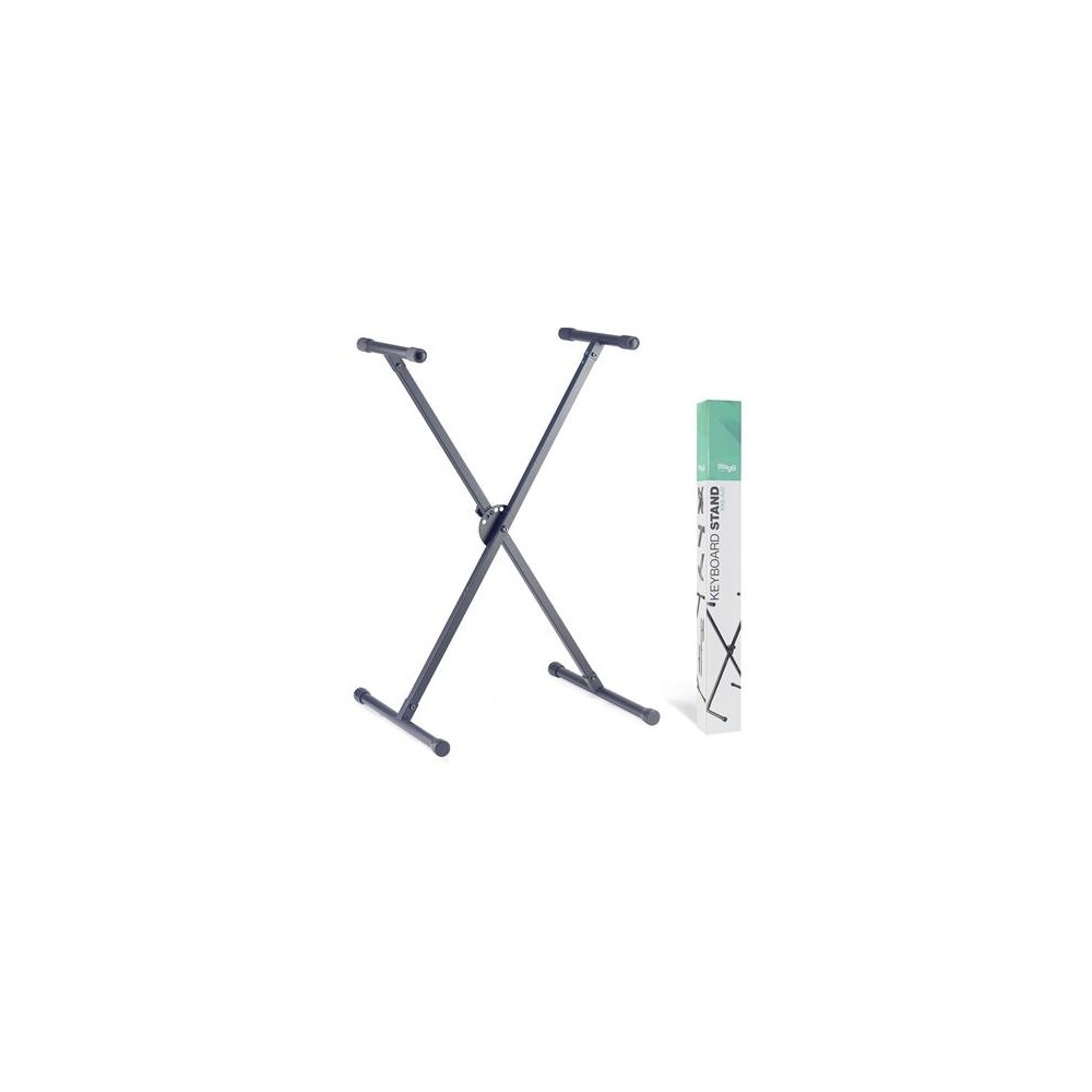 Süntesaatori alus STAGG, must