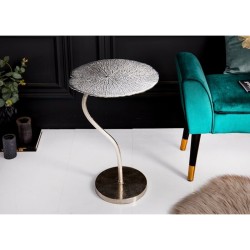 Abilaud LEAF hõbe, mööbel, elutoamööbel, diivanilaud, abilauad