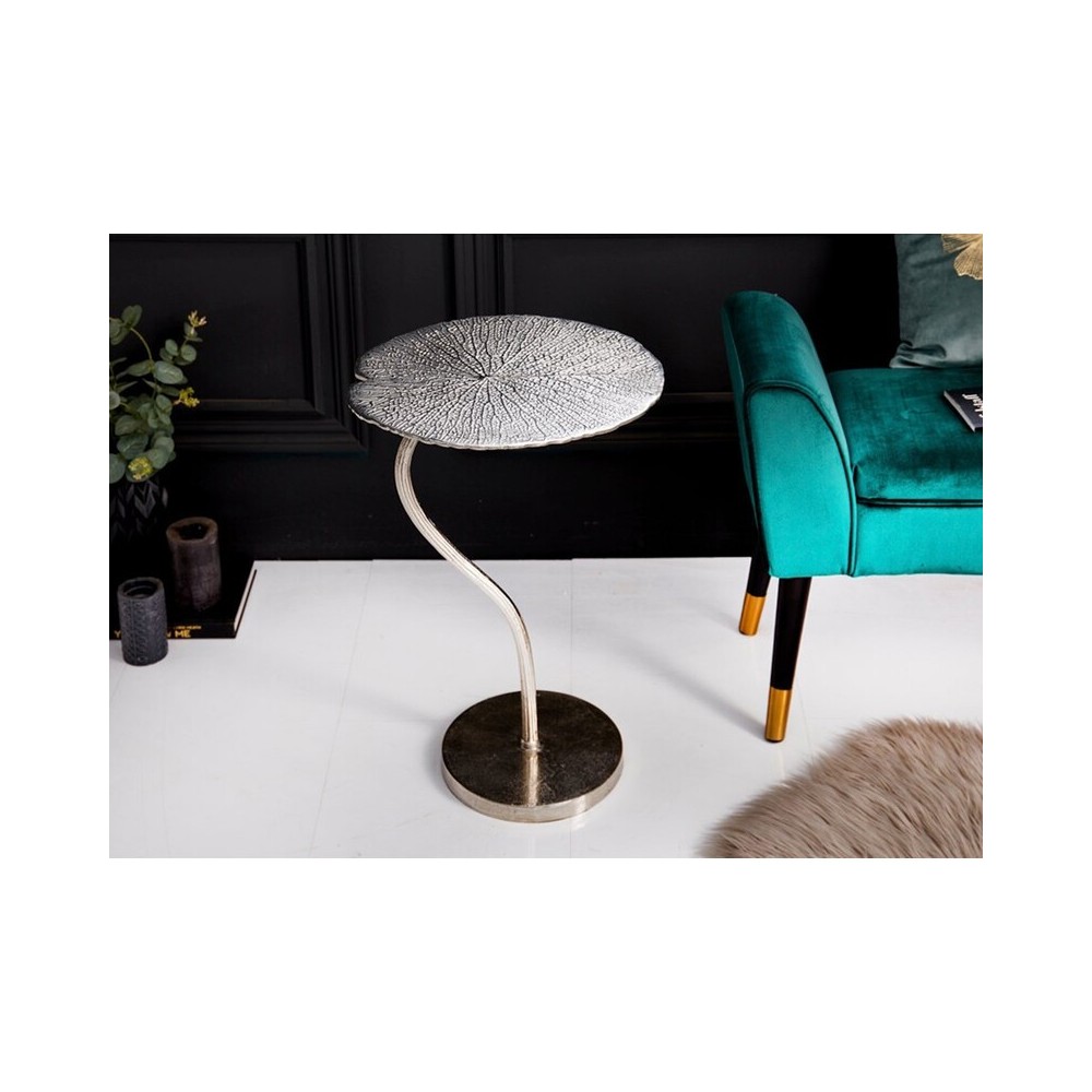 Abilaud LEAF hõbe, mööbel, elutoamööbel, diivanilaud, abilauad