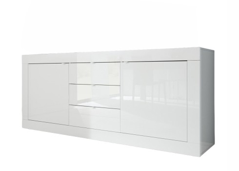 Kummut BASIC valge läige, mööbel, elutoamööbel, kummutid