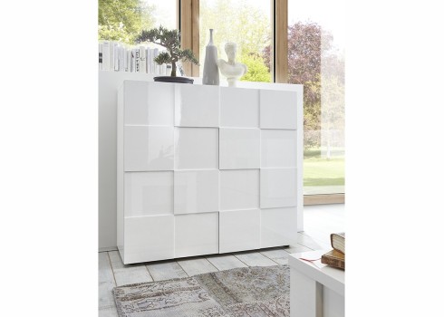 Kummut DAMA valge läige, mööbel, elutoamööbel, kummutid