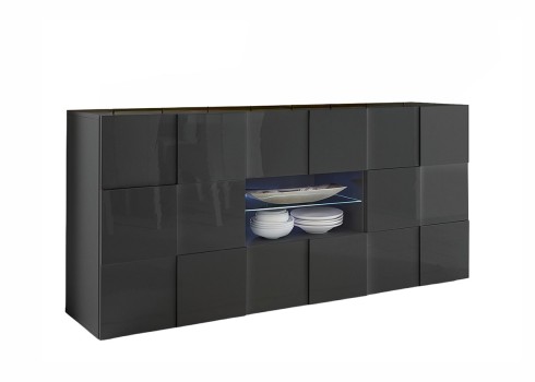 Kummut DAMA antratsiit läige, mööbel, elutoamööbel, kummutid