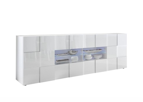 Kummut DAMA valge läige, mööbel, elutoamööbel, kummutid