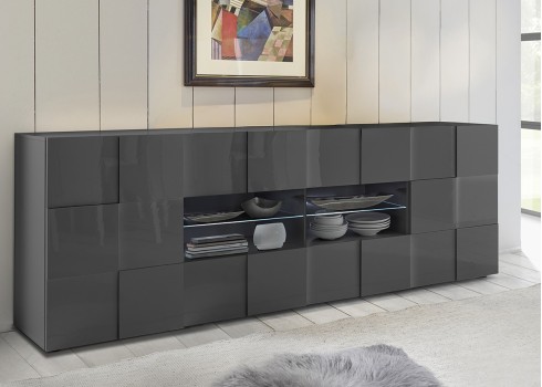 Kummut DAMA antratsiit läige, mööbel, elutoamööbel, kummutid