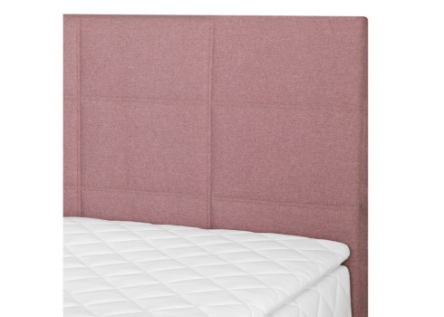 Kontinentaalvoodi LEVI 120x200cm, madratsiga, roosa